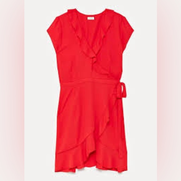 Aritzia Sunday Best Savoy Dress Bright Pink - Picture 6 of 6